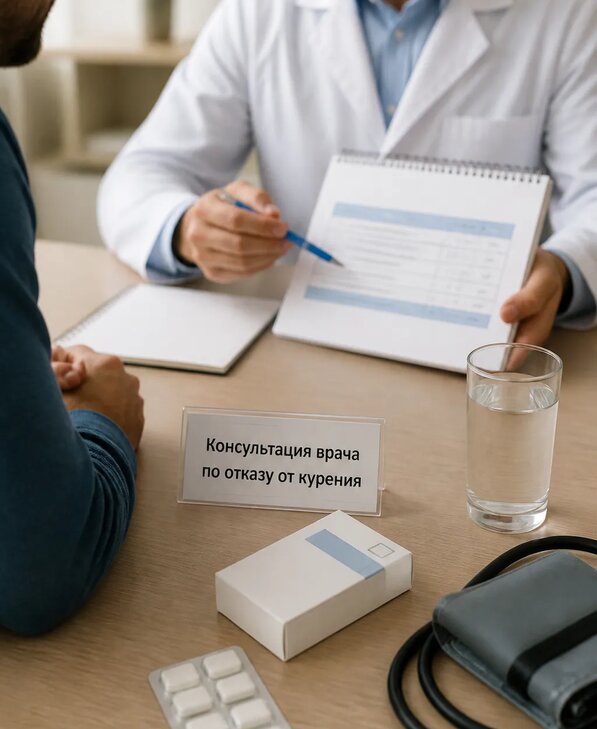 Консультация врача по отказу от курения для взрослых в Фурманове